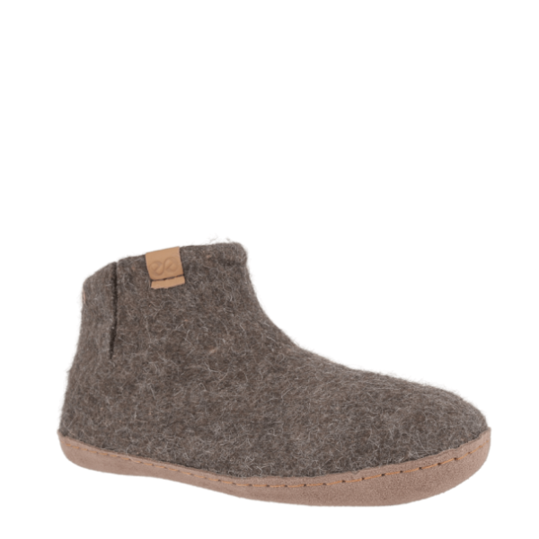 Køb Green Comfort - Wool boot m/skindsål - Brun - 39 online billigt tilbud rabat legetøj