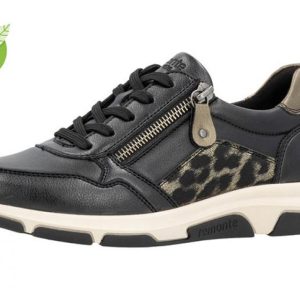 Køb Remonte - Sneaker str. 42-45 - 76-1116 - Sort/leo - 45 online billigt tilbud rabat legetøj