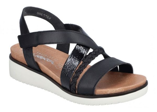 Køb Rieker - Sandal m/fine detaljer