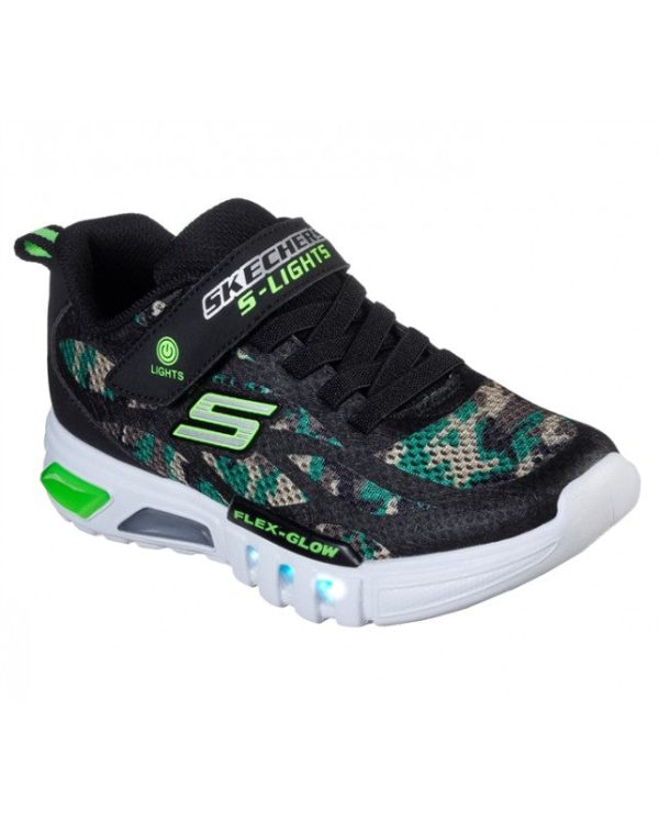 Køb Skechers - Boys Flex-Glow-Rondler