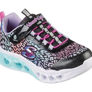 Køb Skechers - Girls Flutter Heart Lights- Love Wild - 76-0875 - Multi - 32 online billigt tilbud rabat legetøj